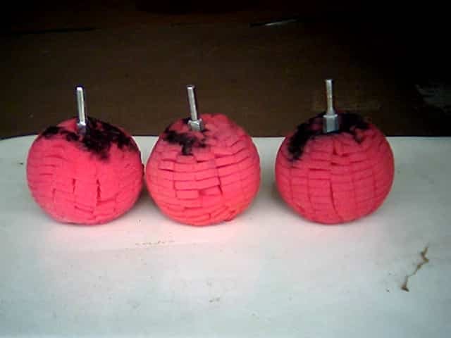 polishing balls
