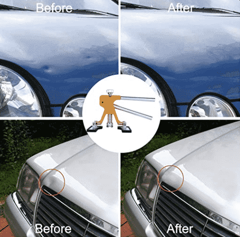 dent lifter before and after photos