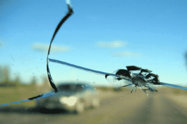 crack in windshield
