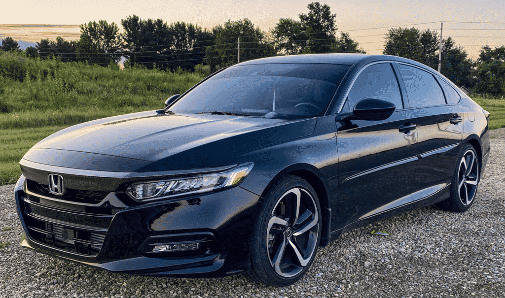 Black Honda Accord