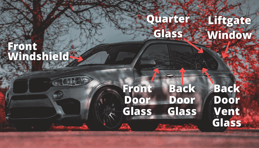 BMW SUV Glass Parts