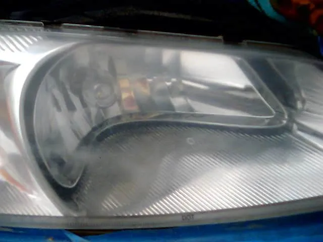 headlight after buffing