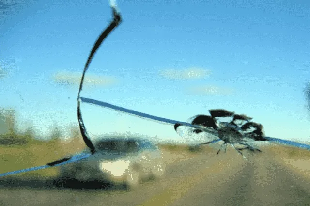 crack in windshield