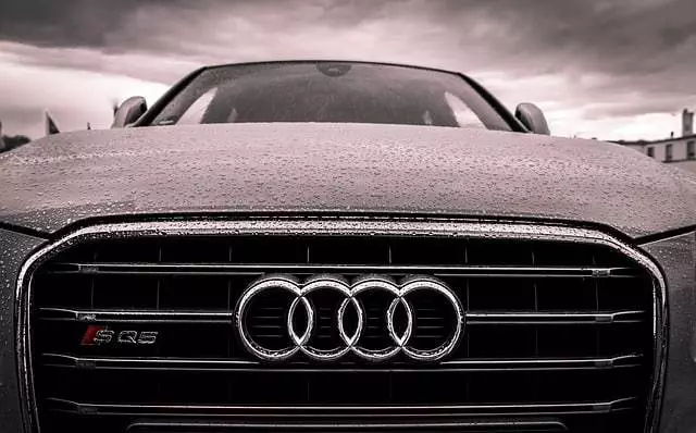 Audi front windshield