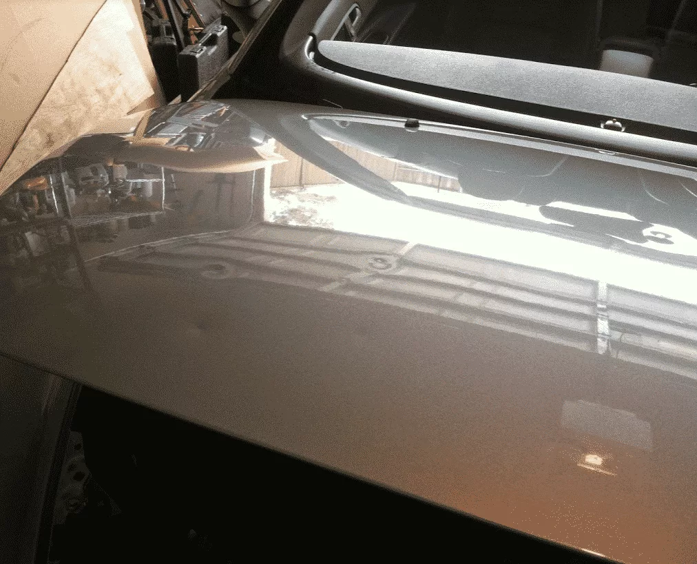 dents on 2010 volvo c70 hood