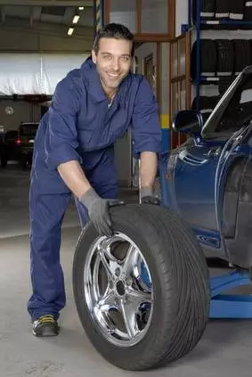 used tires shop technician