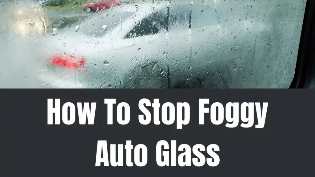 Foggy windshield banner