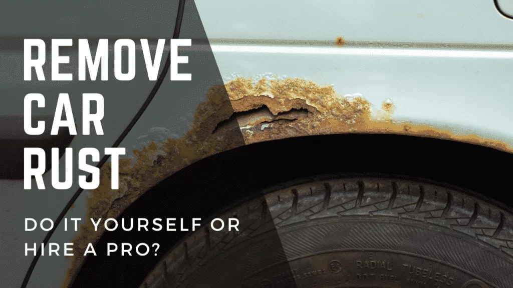 Remove car rust