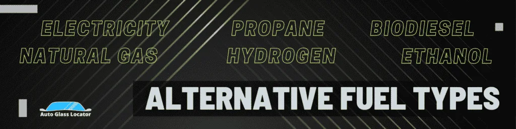 Alternative fuel types banner