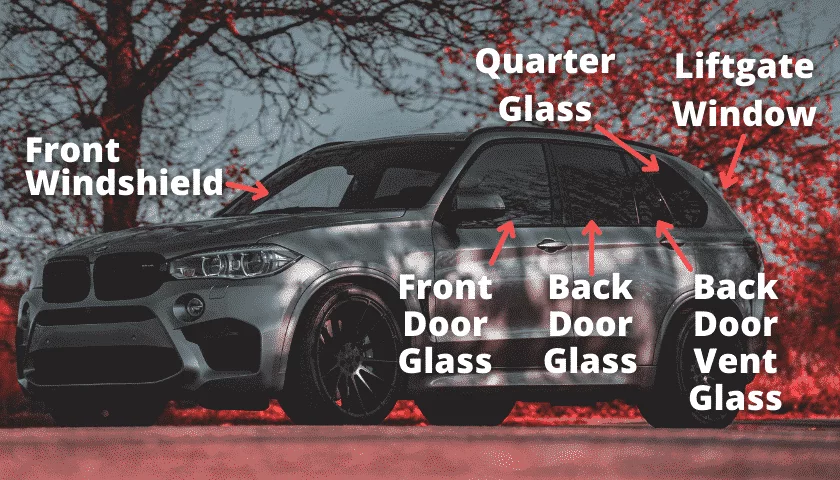 BMW SUV Glass Parts