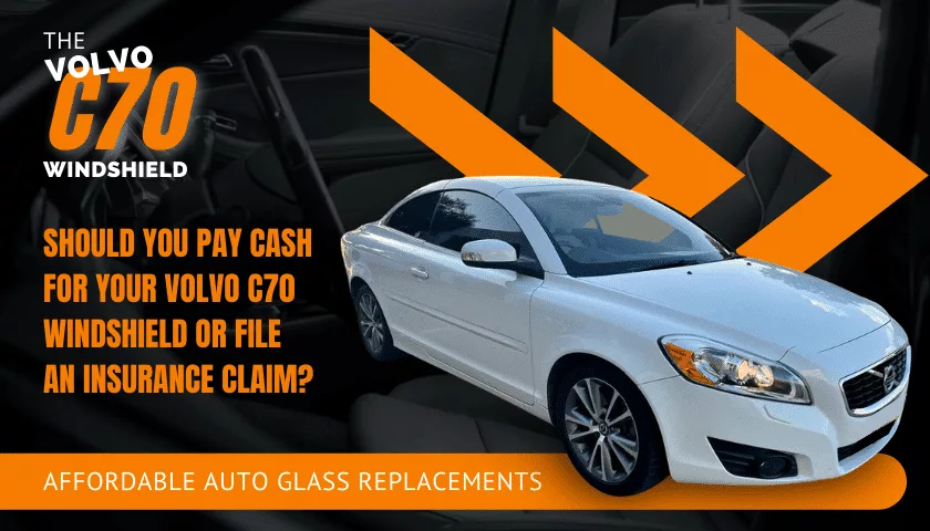 Volvo C70 windshield replacement cost banner