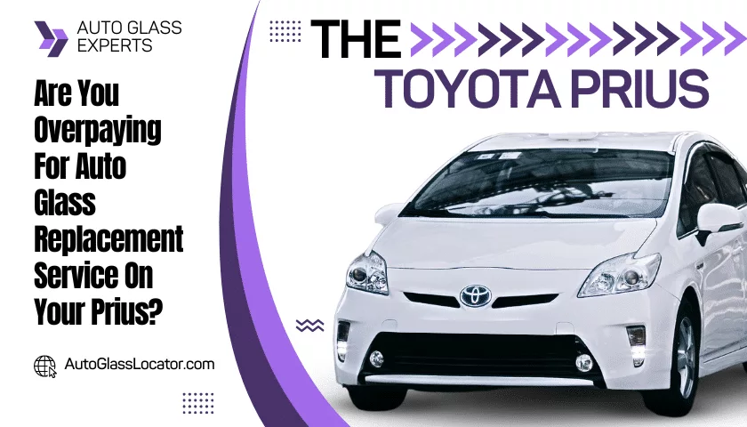 Toyota Prius windshield replacement cost banner