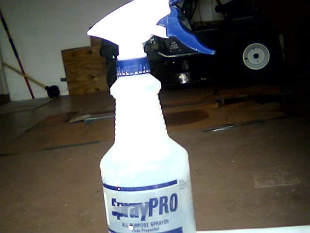 spray bottle